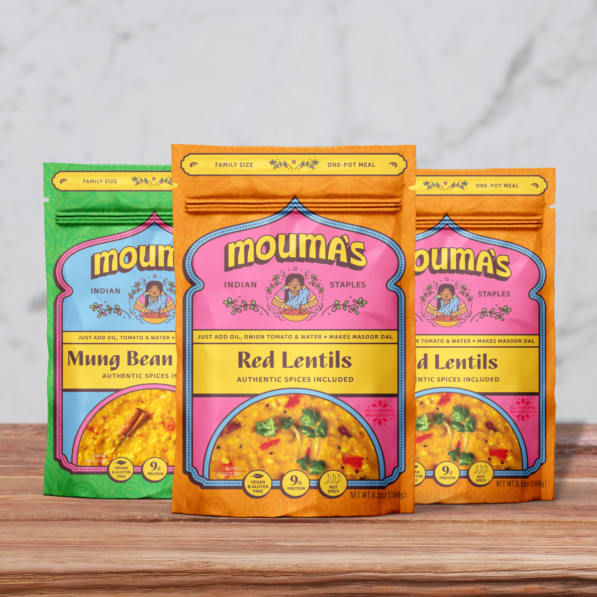 Mouma's Variety Pack (not spicy)