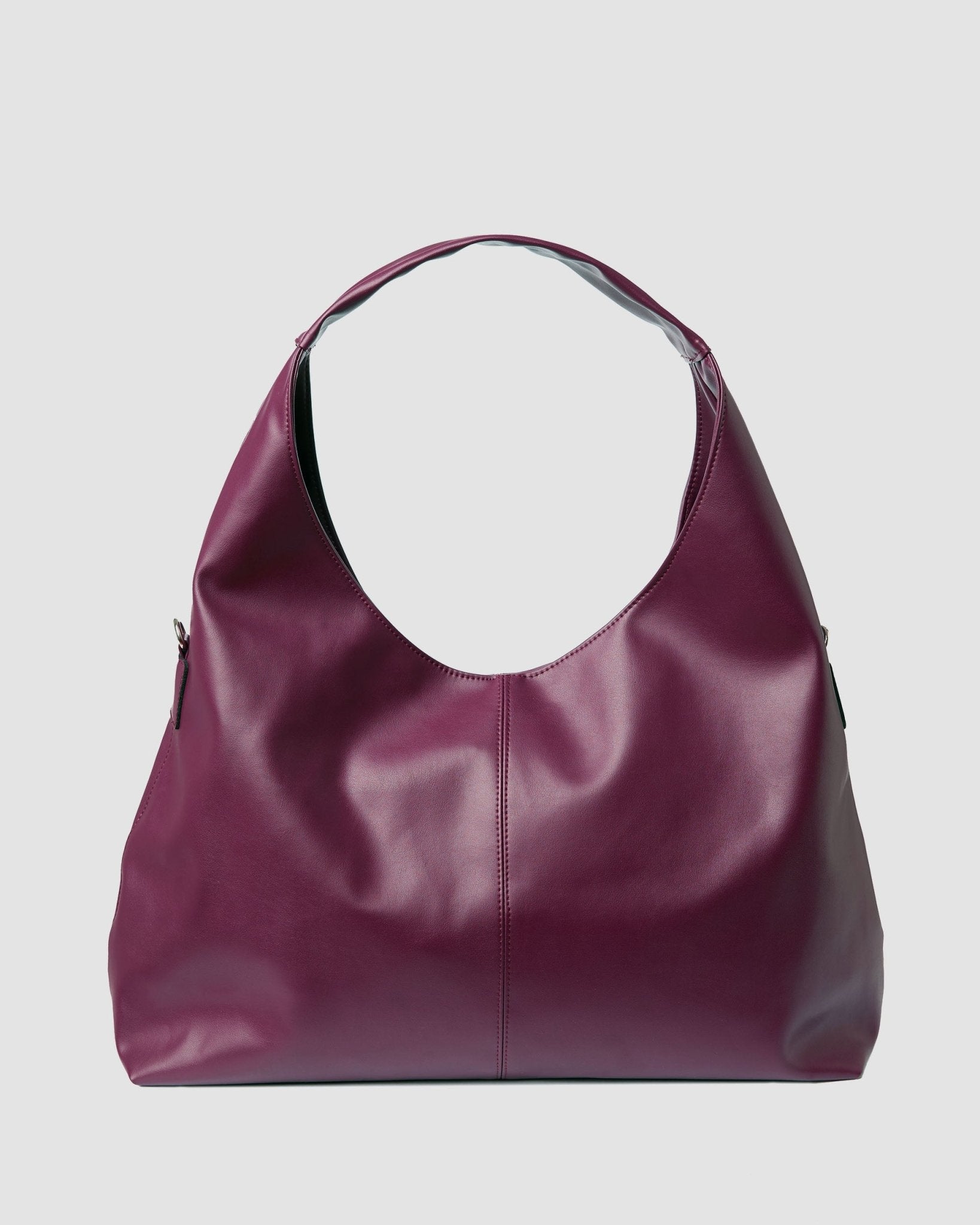 Bohema Slouchy Shopper Bag Burgund - Vegan America