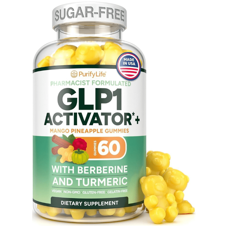 GLP1 Activator+ with Berberine and Turmeric - GLP - 1 Gummies - Vegan America