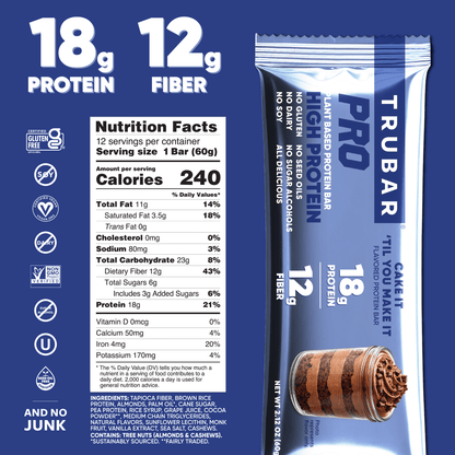 TRUBAR PRO Cake It 'Til You Make It - Vegan America