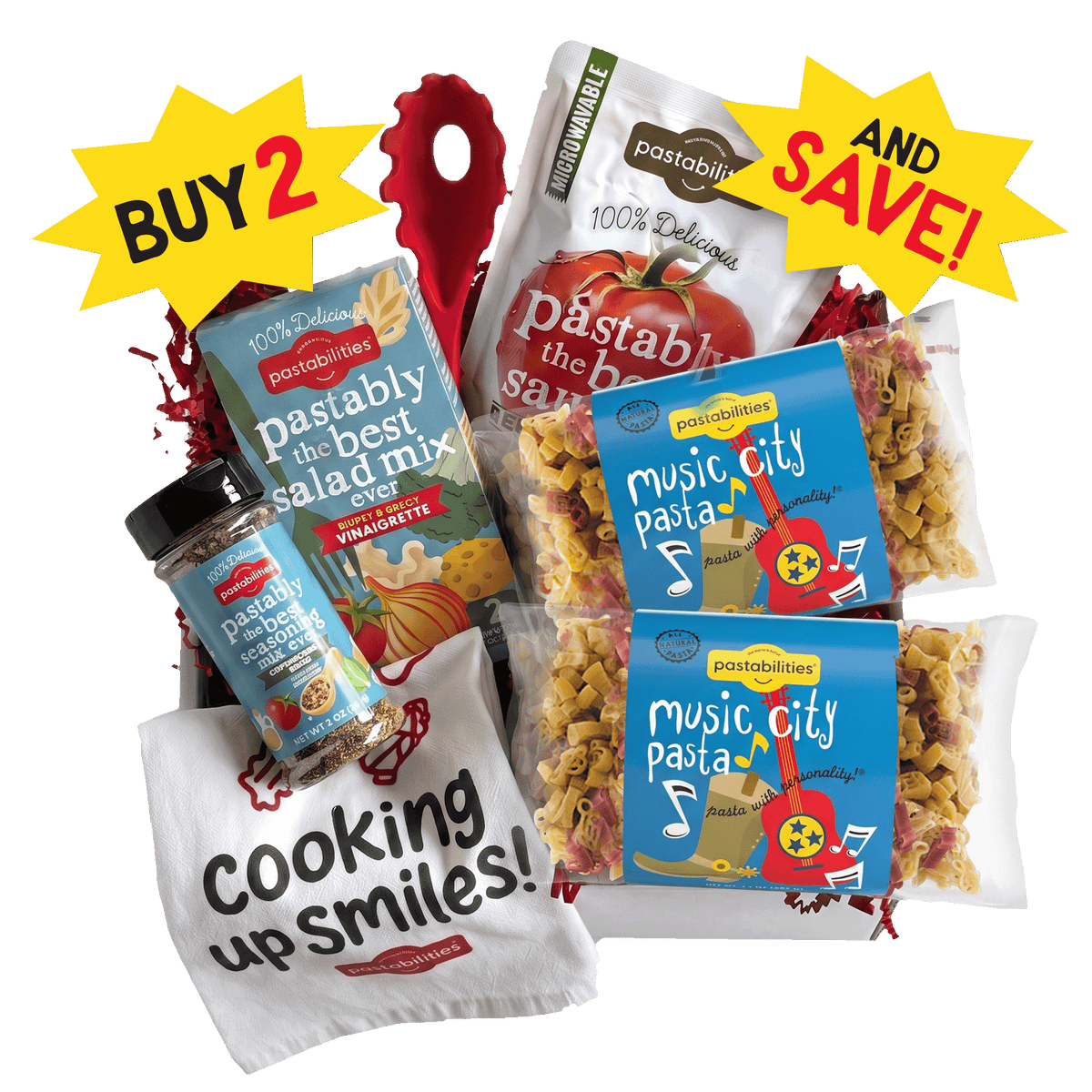 Music City Pasta Deluxe Box - Vegan America