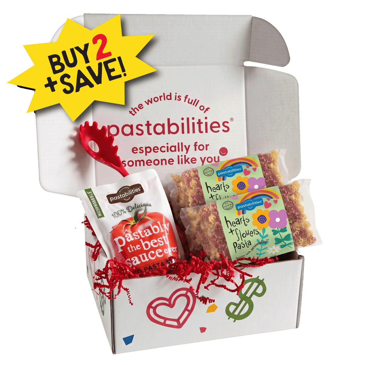 Hearts & Flowers Gift Box - Vegan America
