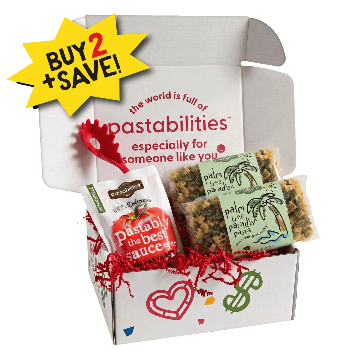 Palm Tree Gift Box - Vegan America