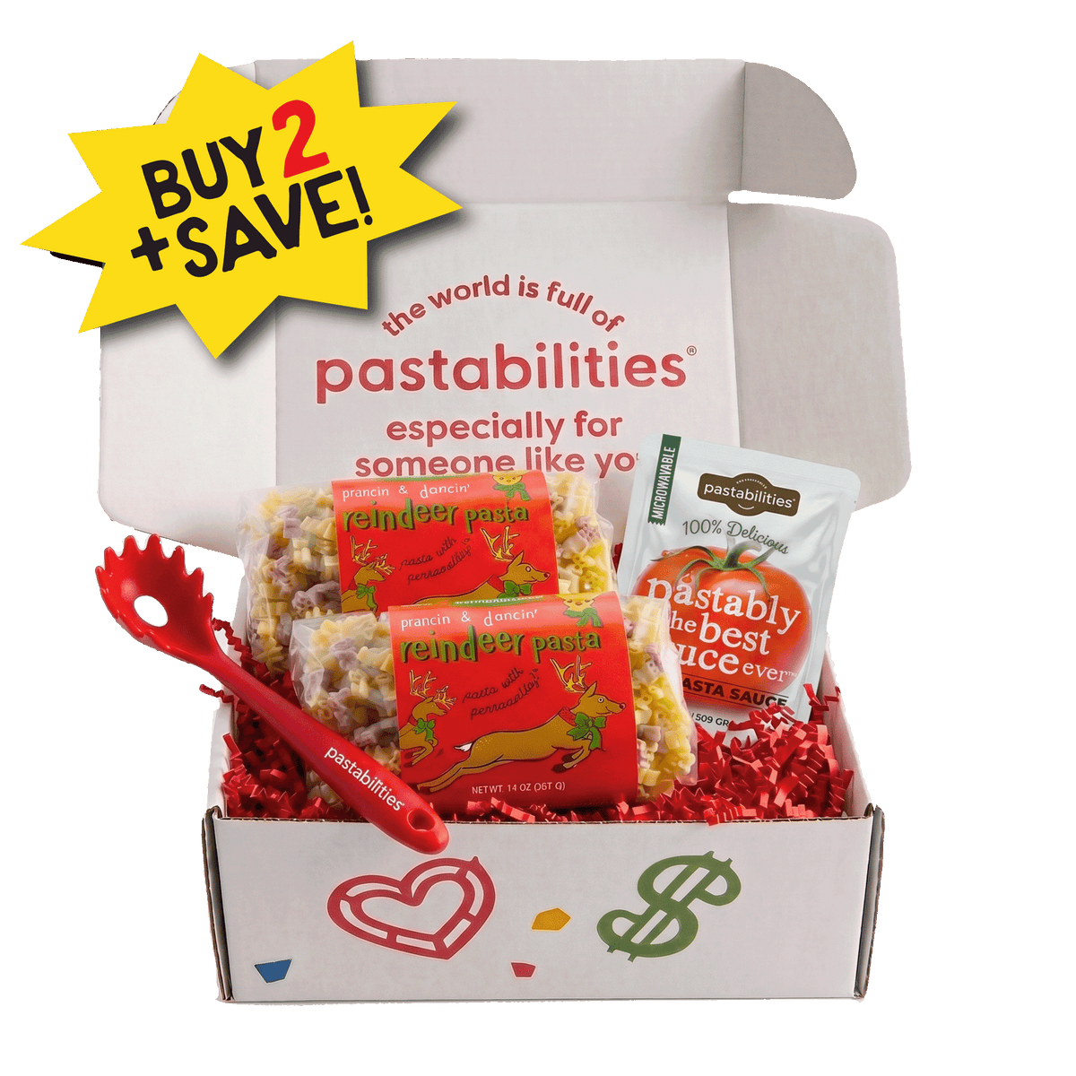 Reindeer Gift Box - Vegan America