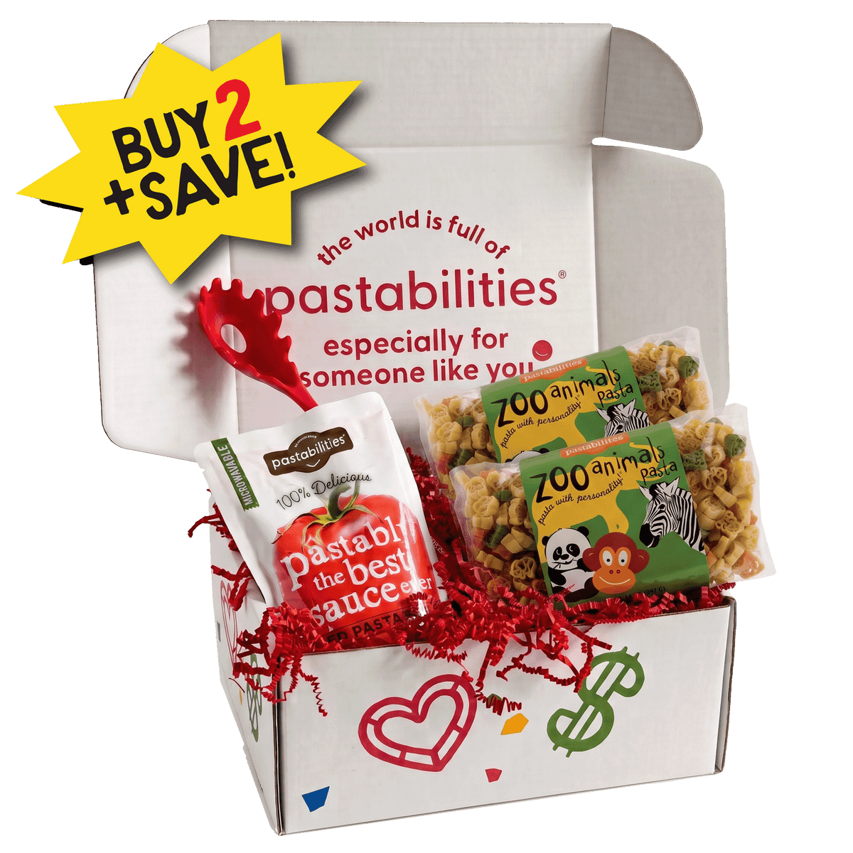Zoo Animals Gift Box - Vegan America
