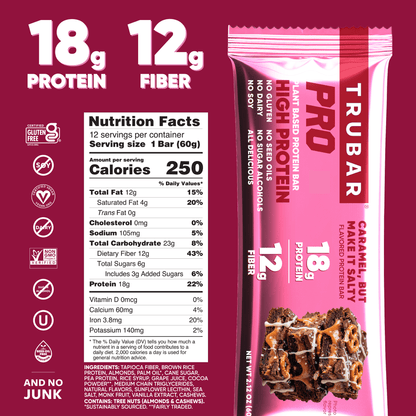 TRUBAR PRO Caramel But Make It Salty - Vegan America