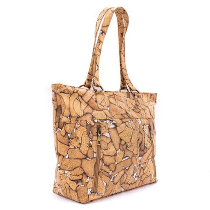 Cork Shoulder Tote Bag