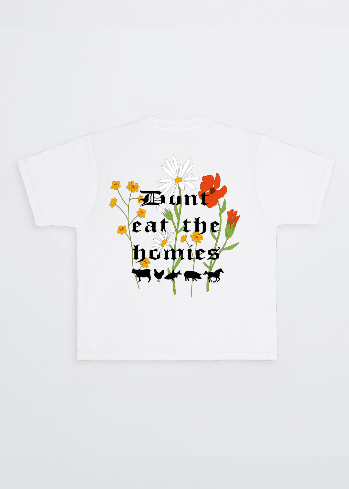 FLOWER TEE - Vegan America