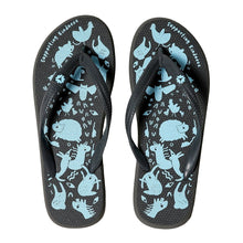 Natural Rubber Thongs, Charcoal, Edgars Mission - Vegan America
