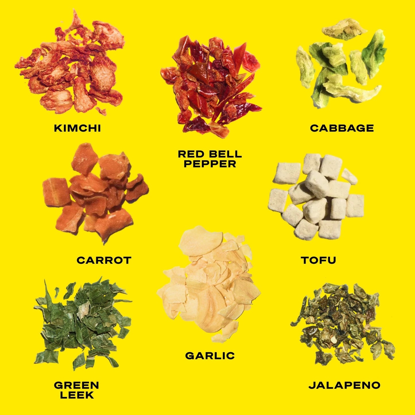Spicy Garlic Kimchi Topping Mix - Vegan America