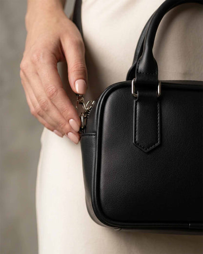 Boxy Bag corn leather mini box bag - Vegan America