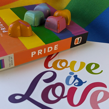 **VEGAN** 25 Piece LGBTQIA Pride Chocolate Gift Box