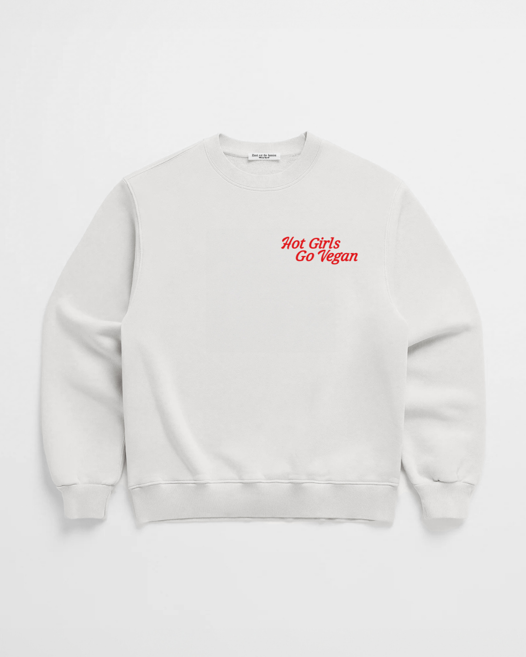 HOT GIRLS GO VEGAN CREWNECK