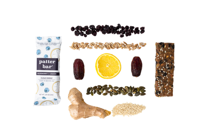 Blueberry Lemon Whole Food Energy Bar