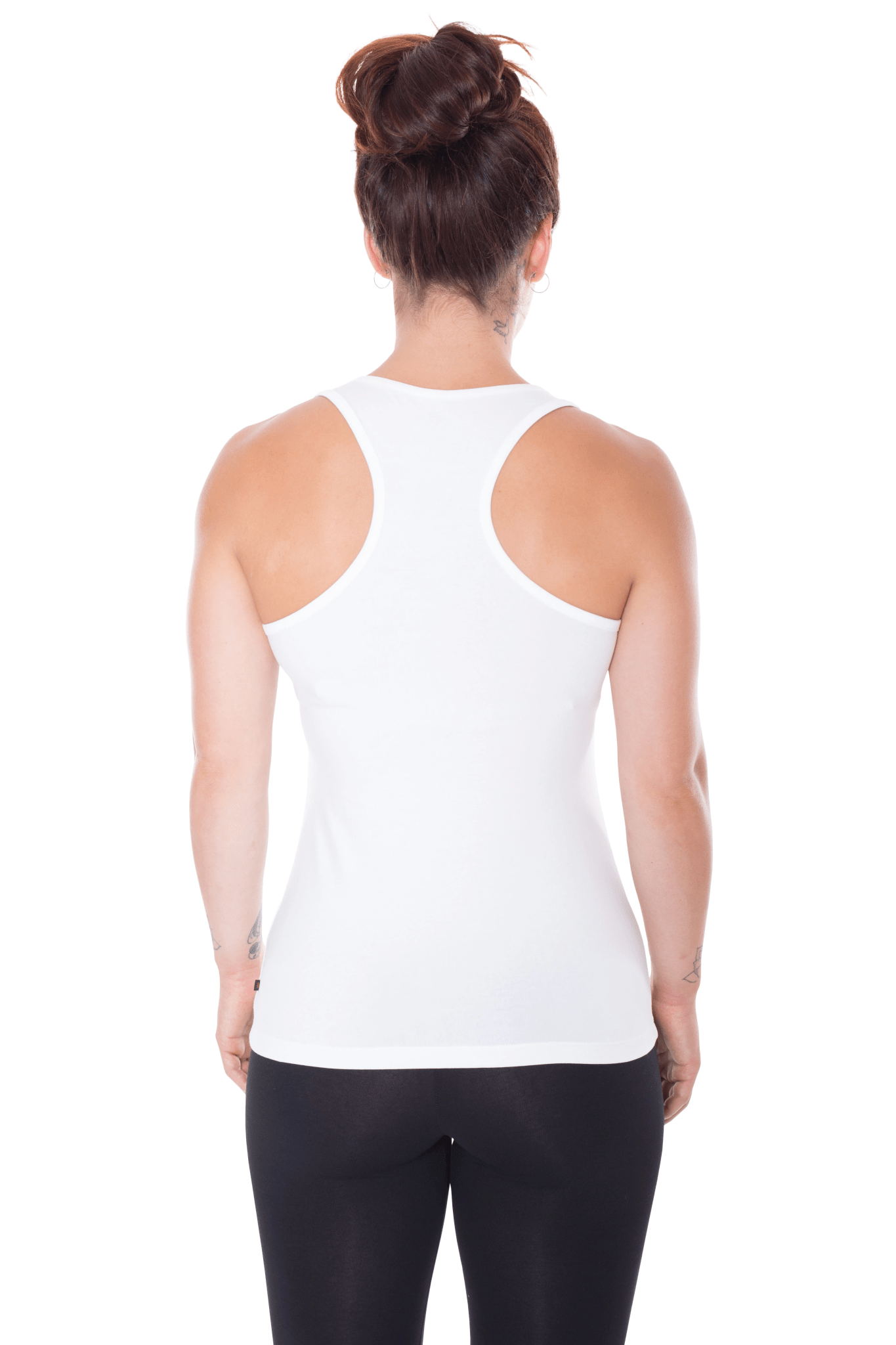 Racerback Singlet, Women's White - Vegan America