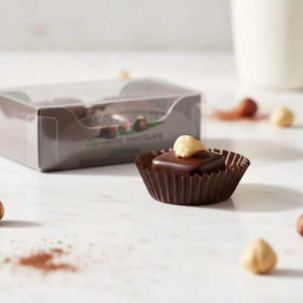 2pc 75% Raw Dark Chocolate Truffle Set - Vegan America