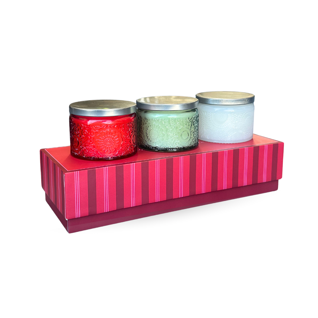 3-Piece Holiday Candle 4oz Gift Set
