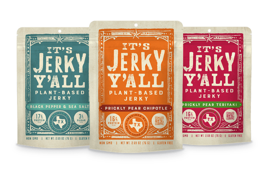 3 - Pack - Three Flavors of our Jerky - Vegan America