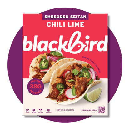 CHILI LIME SEITAN 8oz (12 PACK) - Vegan America