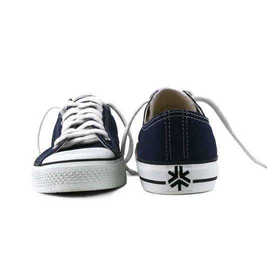 Kids Low Cut Sneakers, Blue & White CLEARANCE STOCK
