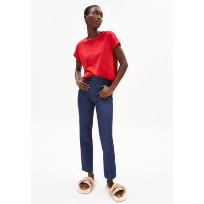IDAA Organic Cotton Tee - poppy