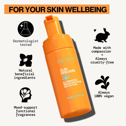 Sun Dreams Illuminating Broad Spectrum SPF 30 Foam