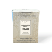 Madagascar Vanilla Natural Candle 8oz Kaia Collection Refill - Vegan America
