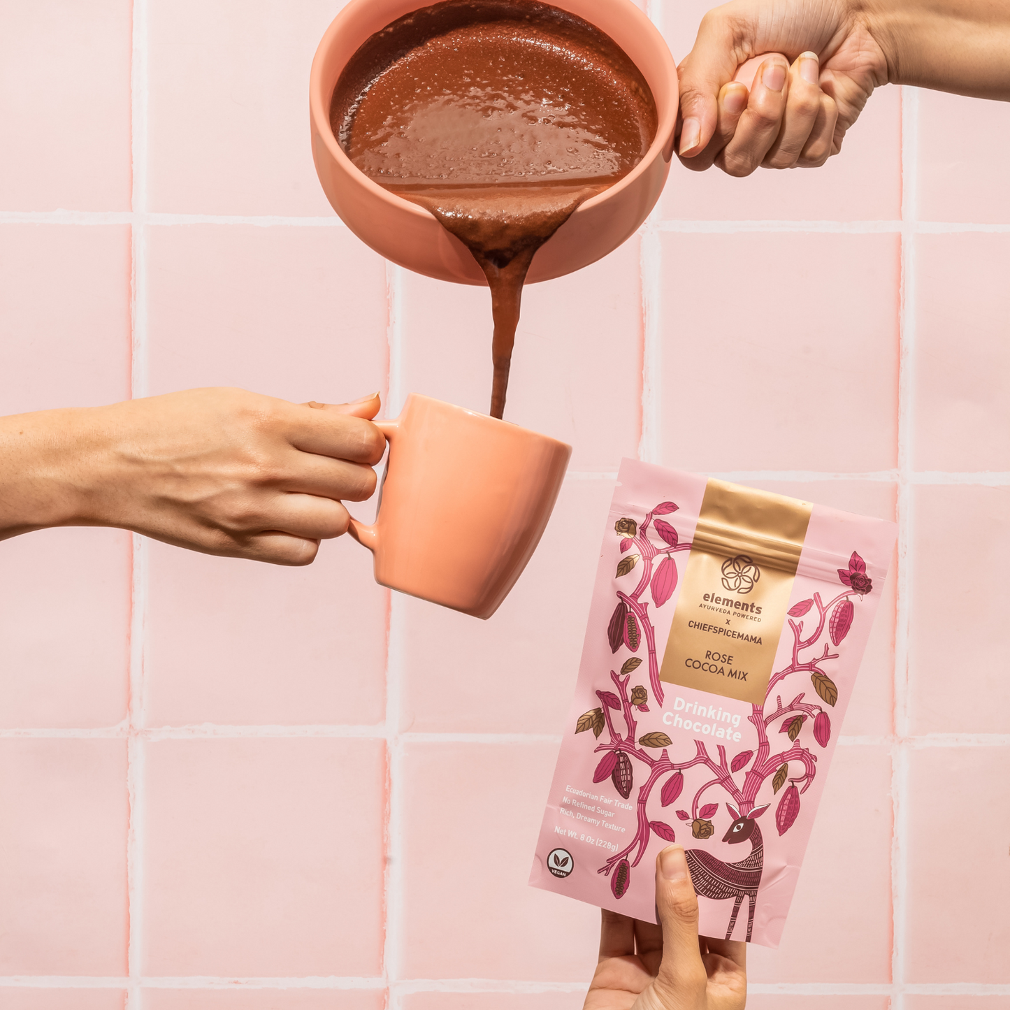 Rose Hot Chocolate 1 Oz