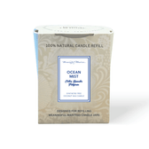 Ocean Mist Natural Candle 8oz Kaia Collection Refill - Vegan America