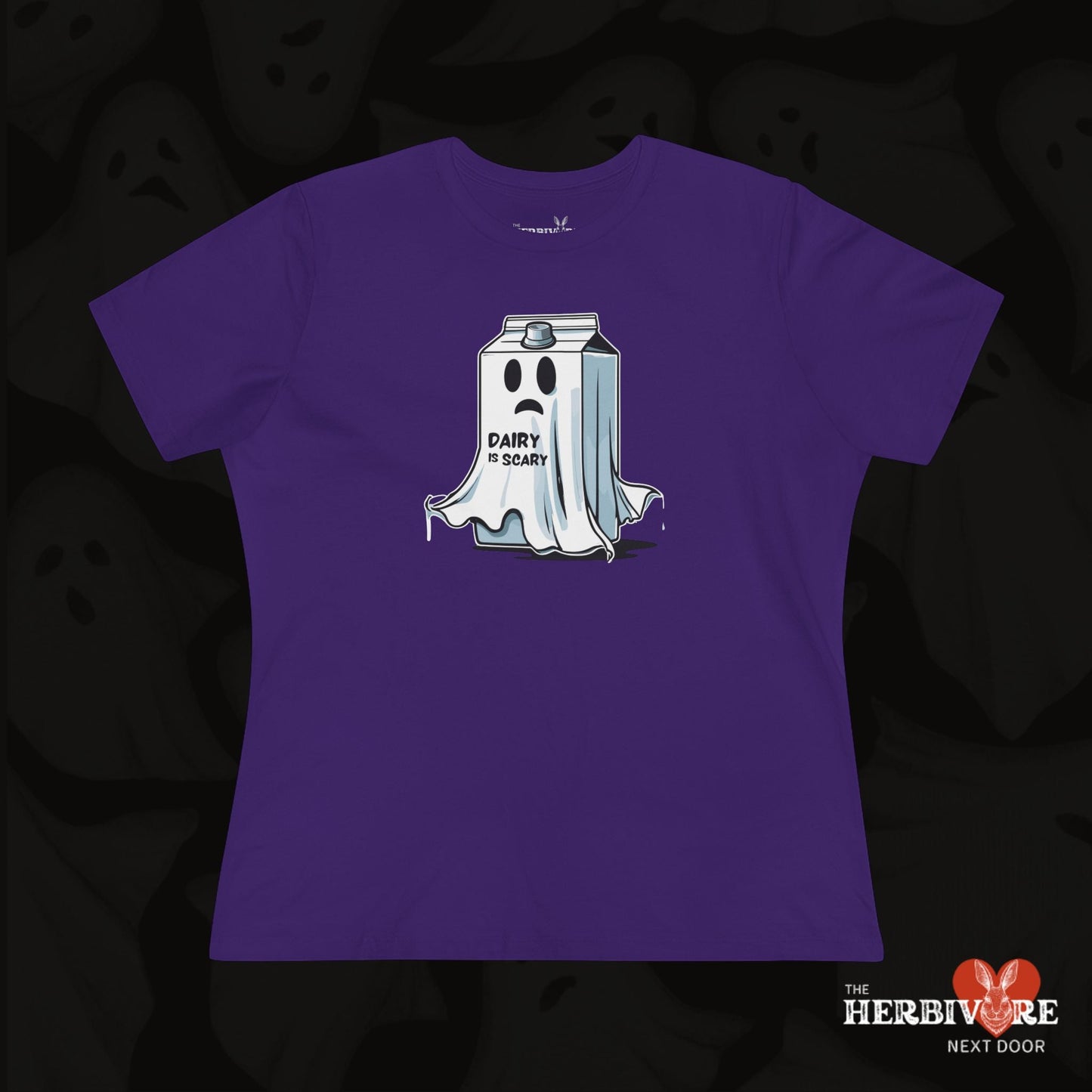 Dairy is Scary - Women's Style B&C 6400 - Vegan America