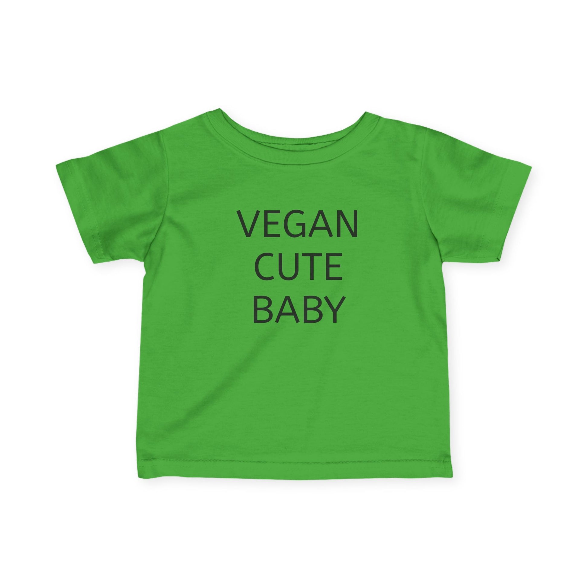 Vegan Baby Tee, Cute Infant T-Shirt, Organic Cotton Toddler Shirt, Eco - Friendly Baby Gift, Baby Shower Present - Vegan America