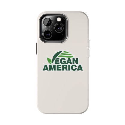 Vegan America Tough Phone Case - Vegan America