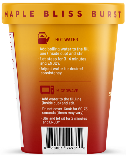 Hot Supergrain Cereal - Maple Bliss Burst