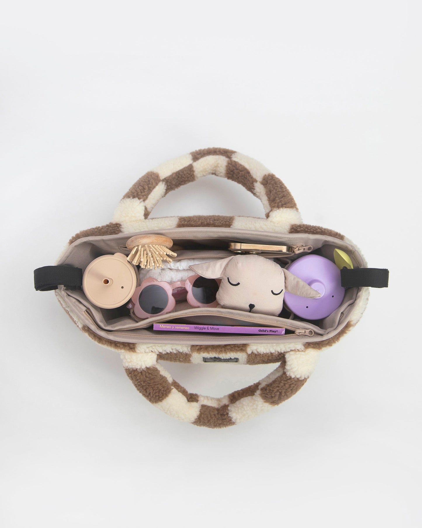 Romy Stroller Organizer - Checker Berber