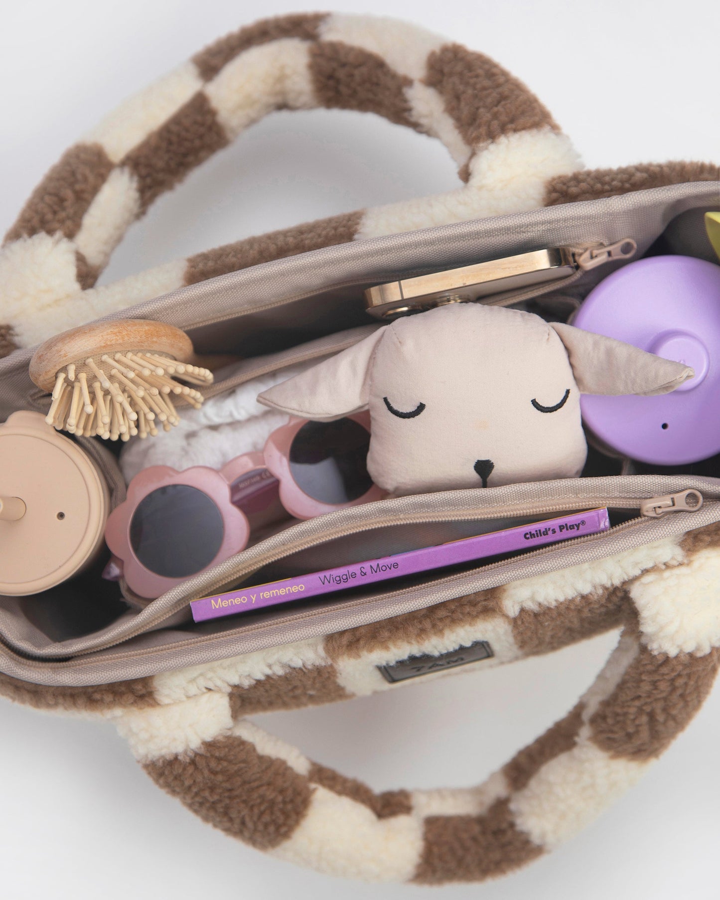 Romy Stroller Organizer - Checker Berber