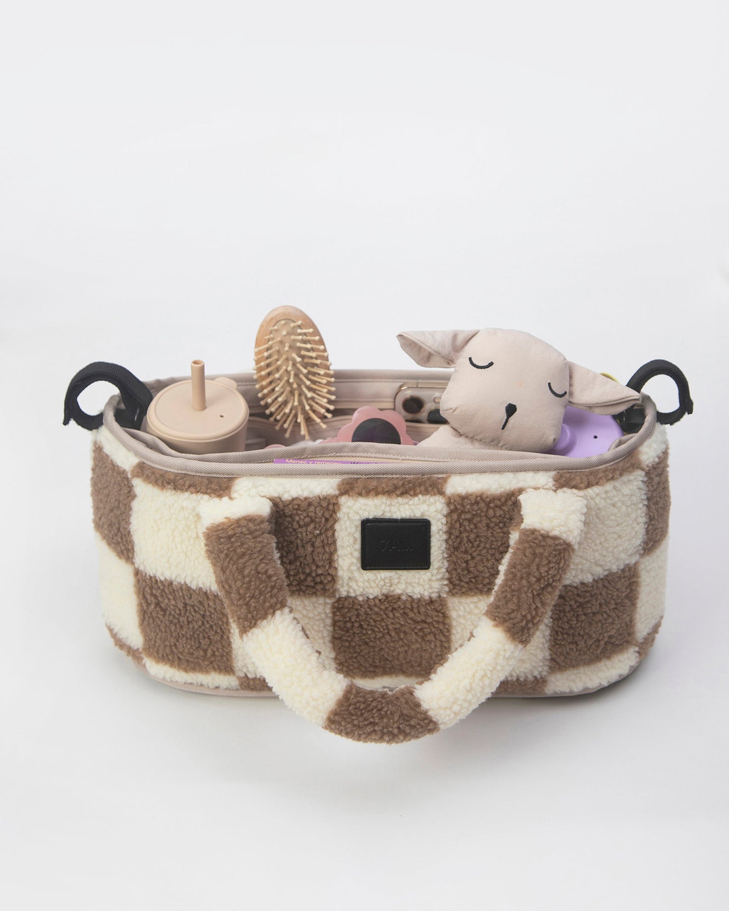 Romy Stroller Organizer - Checker Berber
