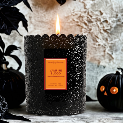 Vampire Blood x @toxicfreewithlindsay Natural Candle 8oz Kaia Collection