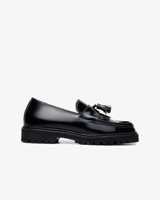 Mater Patent Loafer in Black from Nōskin