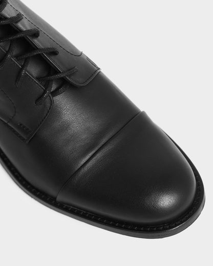 Laced - up Ankle Boots made of vegan corn leather - Vegan America