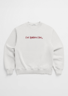 LET SPIDERS LIVE CREWNECK