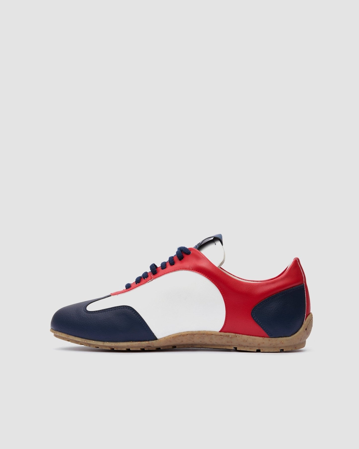Racer Sneakers Blue Red White - Vegan America