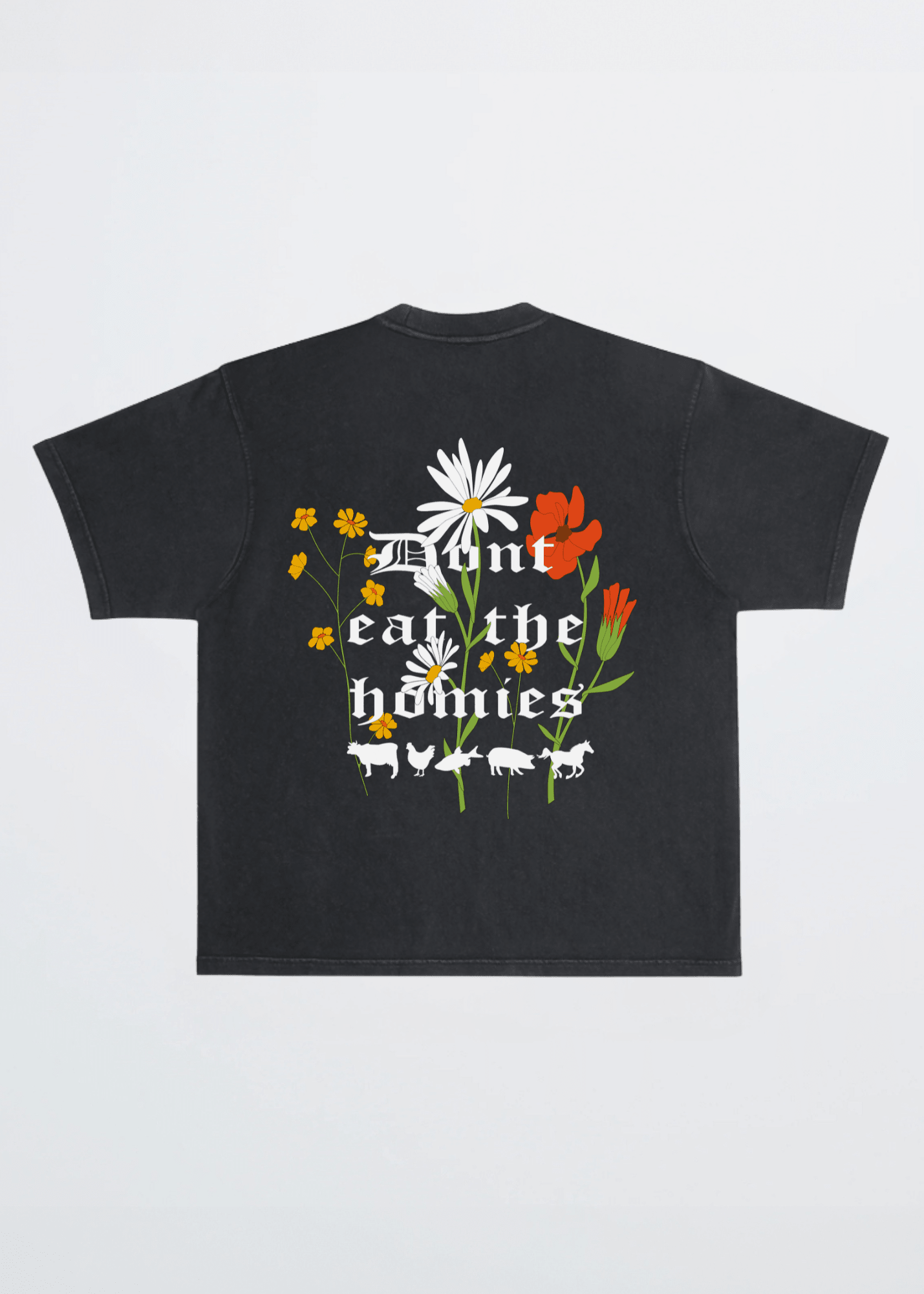 FLOWER TEE - Vegan America