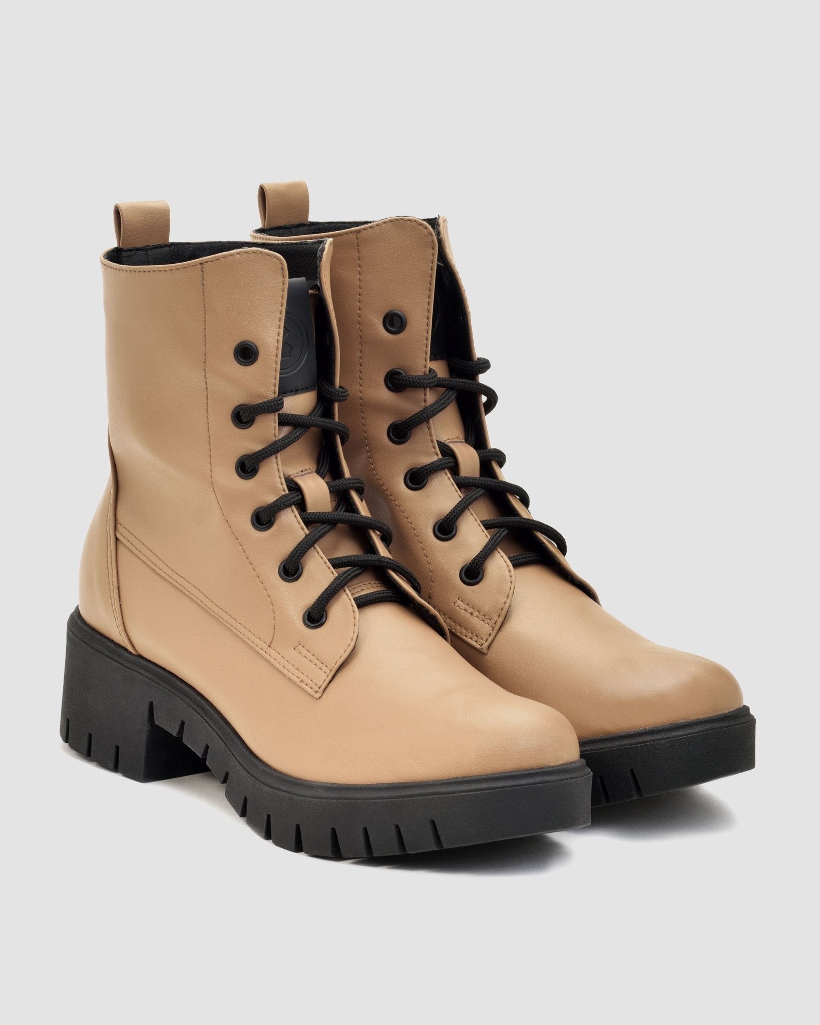 Workers boots No. 3 carmel - Vegan America