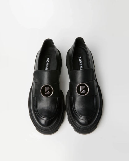 Blocky Loafers made of grape - based vegan leather - Vegan America