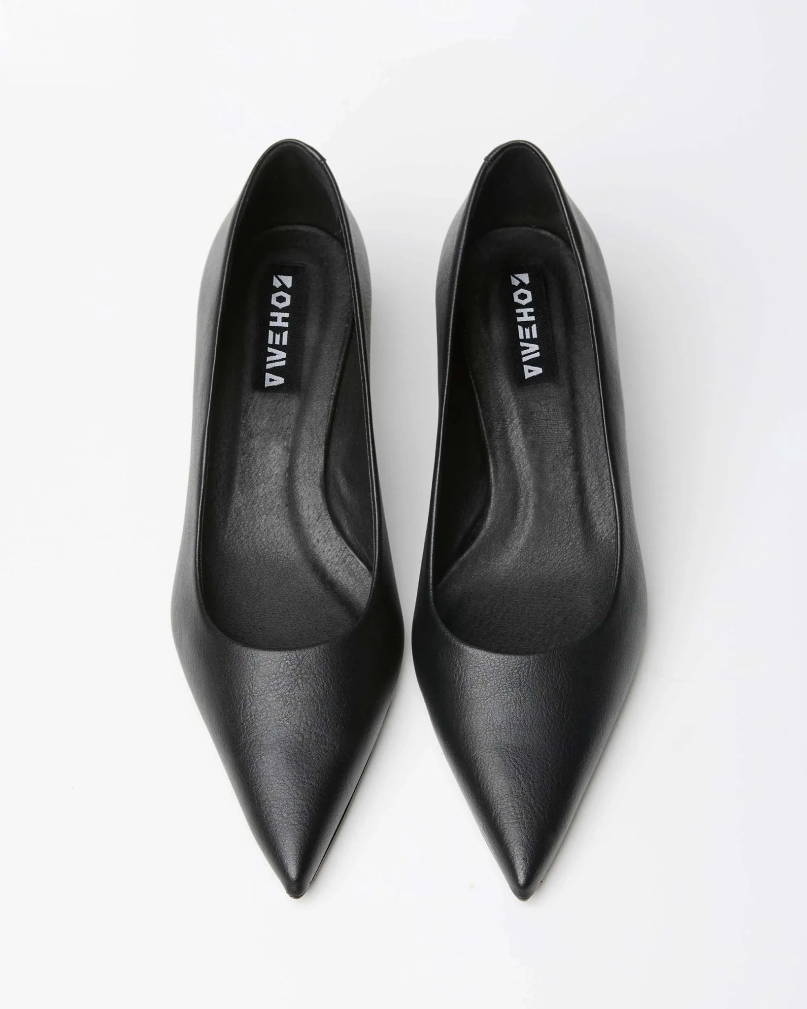 Siren Heels kitten heels style shoes made of grape - based vegan leather - Vegan America