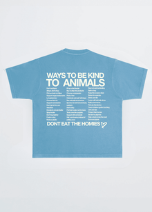 WAYS TO BE KIND TO ANIMALS TEE - Vegan America