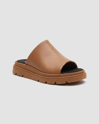 Kado Slides, Vegan Corn Leather, Women's