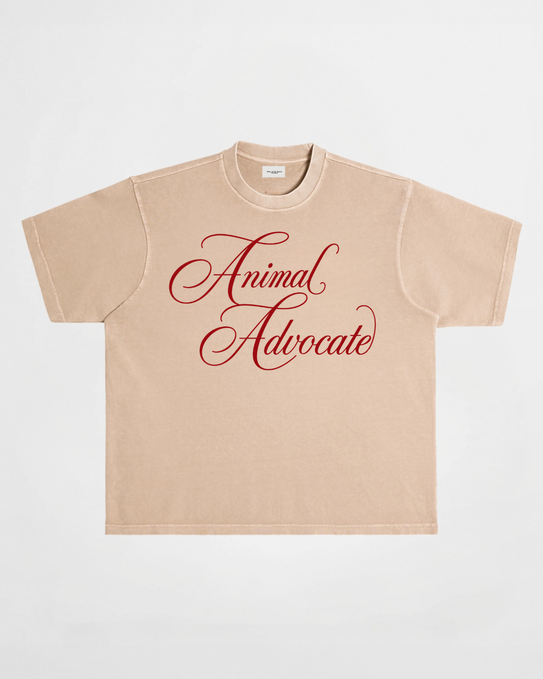 ANIMAL ADVOCATE TEE SHIRT