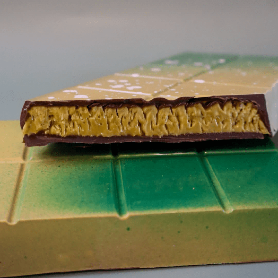 Dubai Knafeh Pistachio Chocolate Bar - Vegan America