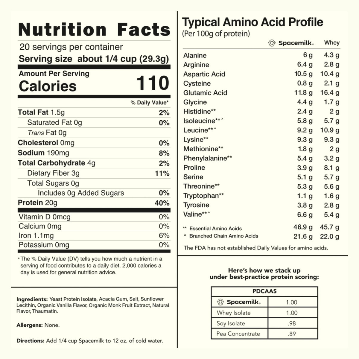 Yeast Protein Isolate - Vegan America